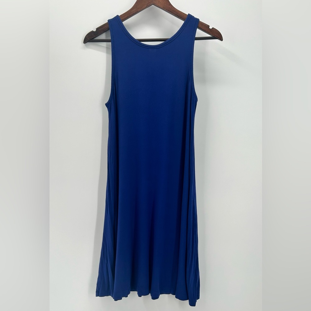 Old Navy Blue Knot Swing Dress, size Medium